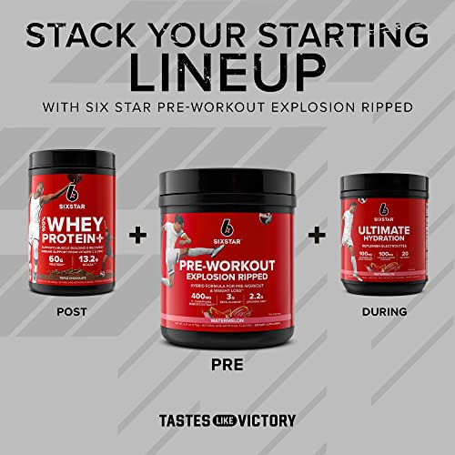 Six Star Pre Workout + Weight Loss PreWorkout Explosion Ripped Pre