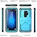 i-Blason Case Designed for Galaxy S9+ Plus (2018 Release), Armorbox V2.0 Full body Heavy Duty Protection Kickstand Shock Reduction / Bumper Case without Screen Protector (Blue)