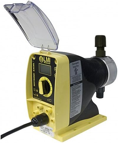LMI Roytronic Excel Series AD Metering Pump, 0.5 GPH @ 250 PSI, 115 VAC, (High Viscosity)