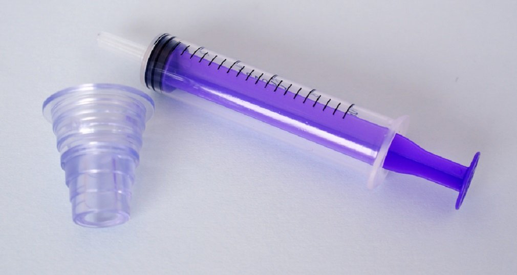 10ml Oral / Enternal Medicine Dispenser with bottle adaptor by WMS