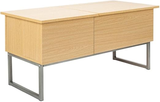 Amazon Com Blue Bright Wood Lift Up Coffee Table Hidden