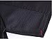 WAIWAIZUI Chef Jackets Waiter Coat Short Sleeves Underarm Mesh Size L (Label:XXL) Black