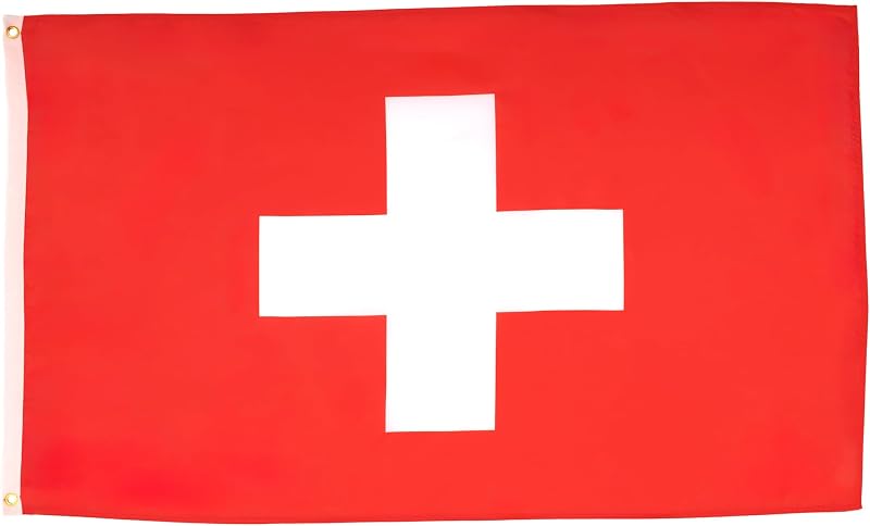 AZ FLAG Switzerland Flag 2x3 ft 100D Polyester with Two Grommets