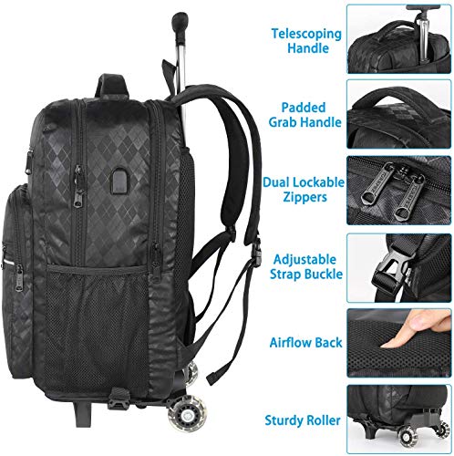 17 inch rolling backpack