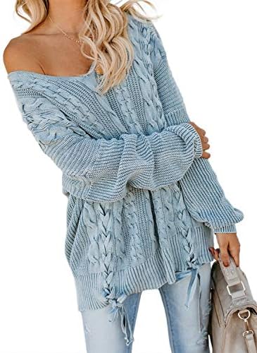 Ecrocoo Womens Off Shoulder Long Sleeve 