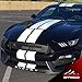 XPLORE OFFROAD - Shelby GT350 | Front Splitter Lip Spoiler Letters | 2015-2018 | Reflective White