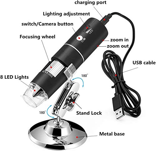 1 Microscope+Wireless+Handheld+Magnification+Magnifier