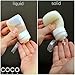 CocoTube Coconut Oil Dispenser Bottle: An Easy Container to Dispense and Store Your Coconut Oil (3-Pack; Clear)