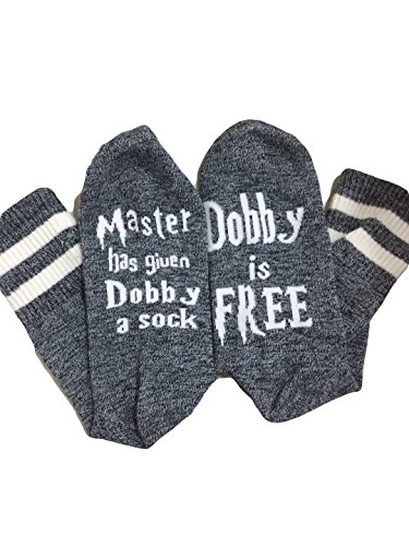 Ryshman Master Has Given Dobby a Sock Dobby Is Free Novelty Unisex Socks