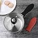 BoomYou Silicone Hot Handle Cover / Heat Protecting Silicone Hot Handle Holder, Red and Black, 4 Packs
