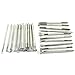 ZJchao 20 Pcs Leather Working Saddle Making Tools Craft Tool Leather Craft Stamp Kits