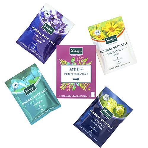 Kneipp Mineral Bath Salt Pampering Gift Set, Lavender, Dream Away