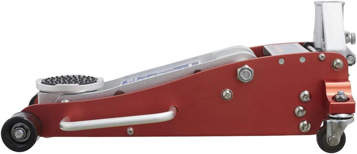 Sealey Rja1550 Trolley Jack 1.5Tonne Low Entry Aluminium Rocket Lift, White, 1.5 Ton - Image 4