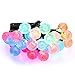 Crystal Ball Solar String Lights 20 Feet 30 LED Lights for Garden Fence Path Landscape Decoration