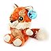 WELDREAM Red Fox Plush Toy with Furry Tail Huggable Stuffed Animals Lovely Big Eyes and Charming Smile Gift for Boys/Girls-7 Inches