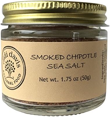 Salt TradersSmoked Chipotle Sea Salt - 1.75 oz Net Wt. (Glass Jar)