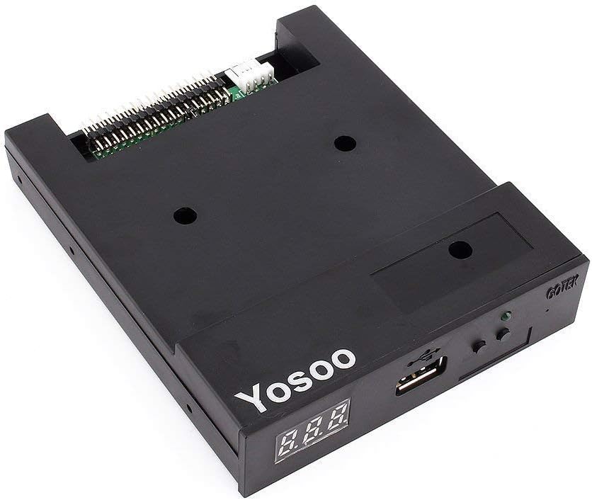 Updated Version Sfr1M44-U100K Black 3.5" 1000 Floppy Disk Drive To USB Emulator Simulation for Musical Keyboad
