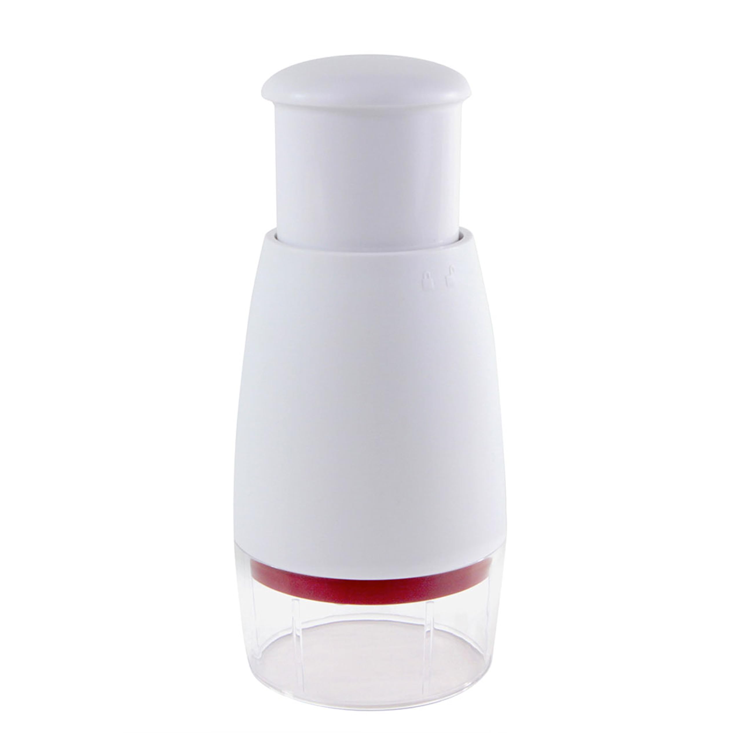 ZYLISS KC-08085 Zick Classic Food Chopper, 18/8 Stainless Steel, White