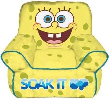 Nickelodeon SpongeBob SquarePants Toddler Bean Bag Chair, Polyfill filling