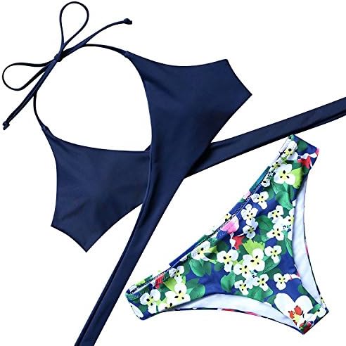 Bikini Swimsuit for Women Floral Print 2 Piece Bikini Bathing Suit