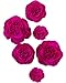 Letjolt Paper Flowers Decoration for Wall 3D Flowers for Birthday Party Wedding Backdrop Baby Shower Bridal Shower Nursery Wall