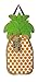 Evergreen Flag Welcome to our Home Pineapple Hanging Outdoor-Safe Burlap Door Décor - 15"W x 20"H