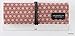 Saki P-661 Roll Pen Case with Traditional Japanese Fabric - Dark Red
