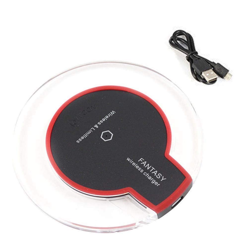 FINDING CASE Wireless Charger (5W),Fast Wireless Charging Board compatible with Apple iPhone Xs/Xs Max/XR/X Galaxy S9 / S9 Plus / S8 / Note 8 / S7 / S6 Edge and other devices black