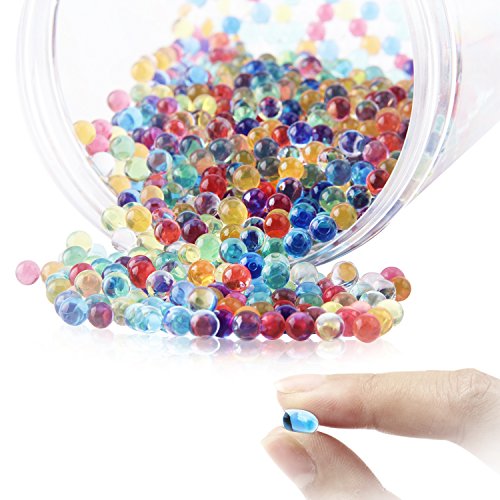 Elongdi Colorful Jelly Water Gel Beads for Orbeez Spa Refill, 45,000