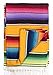 Del Mex (TM X-Large Mexican Serape Blanket Sarape Yellow