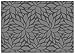 Premium Stylish Foam Floor Mat | Cushy-Soft & Thick | Waterproof, Easy-to-Clean, Hypoallergenic, Non-Toxic, Pet-Friendly, Portable | Baby Play Mat, Yoga Mat, Exercise Mat - Large Grey Botanical Garden