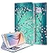 NageBee PU Leather Wallet Standing Flip Case with Card Slots for Samsung Galaxy S6 - Wallet Plum Blossom