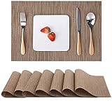 Myir JUN Place Mats, Table Mats Set of 8 Indoor