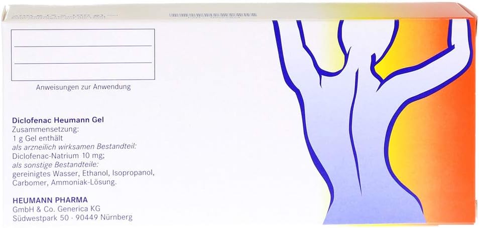 Diclofenac Heumann Gel 200 G Amazon De Drogerie Korperpflege