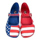 Hot Chocolate Design Chocolaticas USA Women's Mary Jane Flat