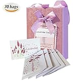 30 Packs Best Moth Repellent Lavender Sachets With Natural Senior Grains for Drawer and Clothes