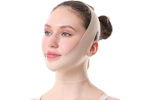 2026 Upgraded Extended V-Line Face Lifting Strap, Chin & Jawline Contour Slimmer for Men and Women, Sleep-Friendly Facial Fir
