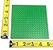 MinifigFans 5-Inch By 5-Inch Green Dots Baseplate Lego-Compatible 4-Pack