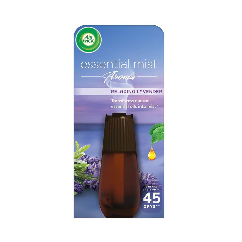 Air Wick Essential Mist Refill Relaxing Lavender with Essential Oils, 20 ml