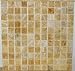 1x1 Honey Onyx Polished Mosaic Tiles