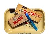 RAW 98 Special Pre Rolled Cones Supreme Bundle Includes: RAW Rolling Tray, RAW 98 Special Pre Rolled Cones 20 Pack, RAW Cone Loader, and Roll With Us Depot Doobtube