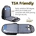 Extra Large Travel Backpack for student, Durable Travel Laptop Backpack with USB Charging Port, TSA Friendly College Backpack for Women Men, Big Student Computer Bookbag for 17 Inch Laptop, Black