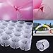 50 Pcs Arch Balloon Connectors Clip Ring Buckle For Wedding Birthday Decorations