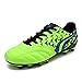 DREAM PAIRS Little Kid 160860-K Neon Green Black Royal Soccer Football Cleats Shoes - 3 M US Little Kid