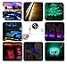 Battery-Powered Led Strip Lights, 60 LEDs 5V Waterproof Flexible Color Changing RGB 5050 LED Light Strip, DIY Indoor and Outdoor Decoration