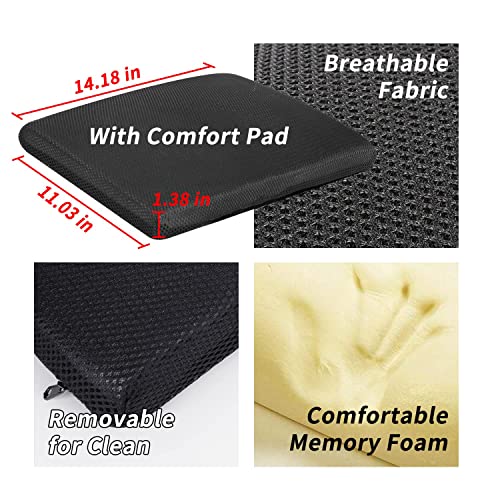 Mymyth Office Foot Rest for Under Desk at Work Iron Adjustable