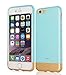 iXCC Combo Series iPhone 6/6s Premium Hard PC Material Dual Part Slim Thin Cover Case [Anti Slip] with Protective Microfiber Soft-Interior - Blue