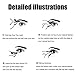 False Magnetic Eyelashes – No Glue, Mess-Free Reusable Lashes – Beautiful Natural Enhanced Eyes, Volumized Lashes (1 Pair, 4 Pcs) (small, black)