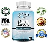Menâ€™s Support Sexual Health Formula- Sexual Enhancement Dietary Pills for Men- Libido and Testosterone Boost- Increased Stamina and Performance- 60 Tablets- Non-GMO