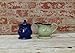 ACK Trading Co. Tuscany Colorful Hand Painted Fleur De Lis Cream & Sugar Set of 2pcs